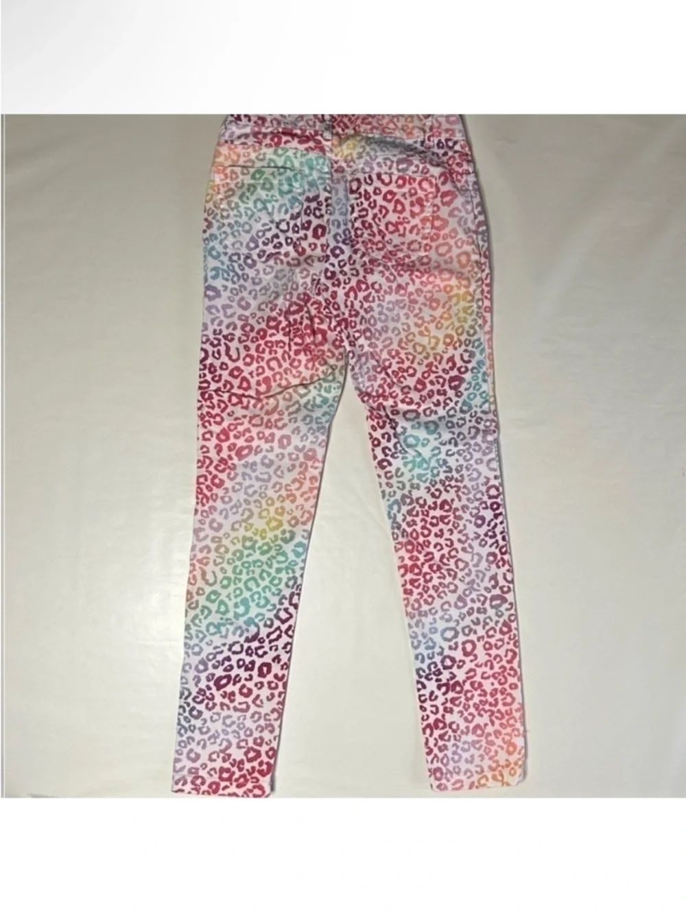 The Children's Place Rainbow Leopard Print Skinny Pants - Multicolor